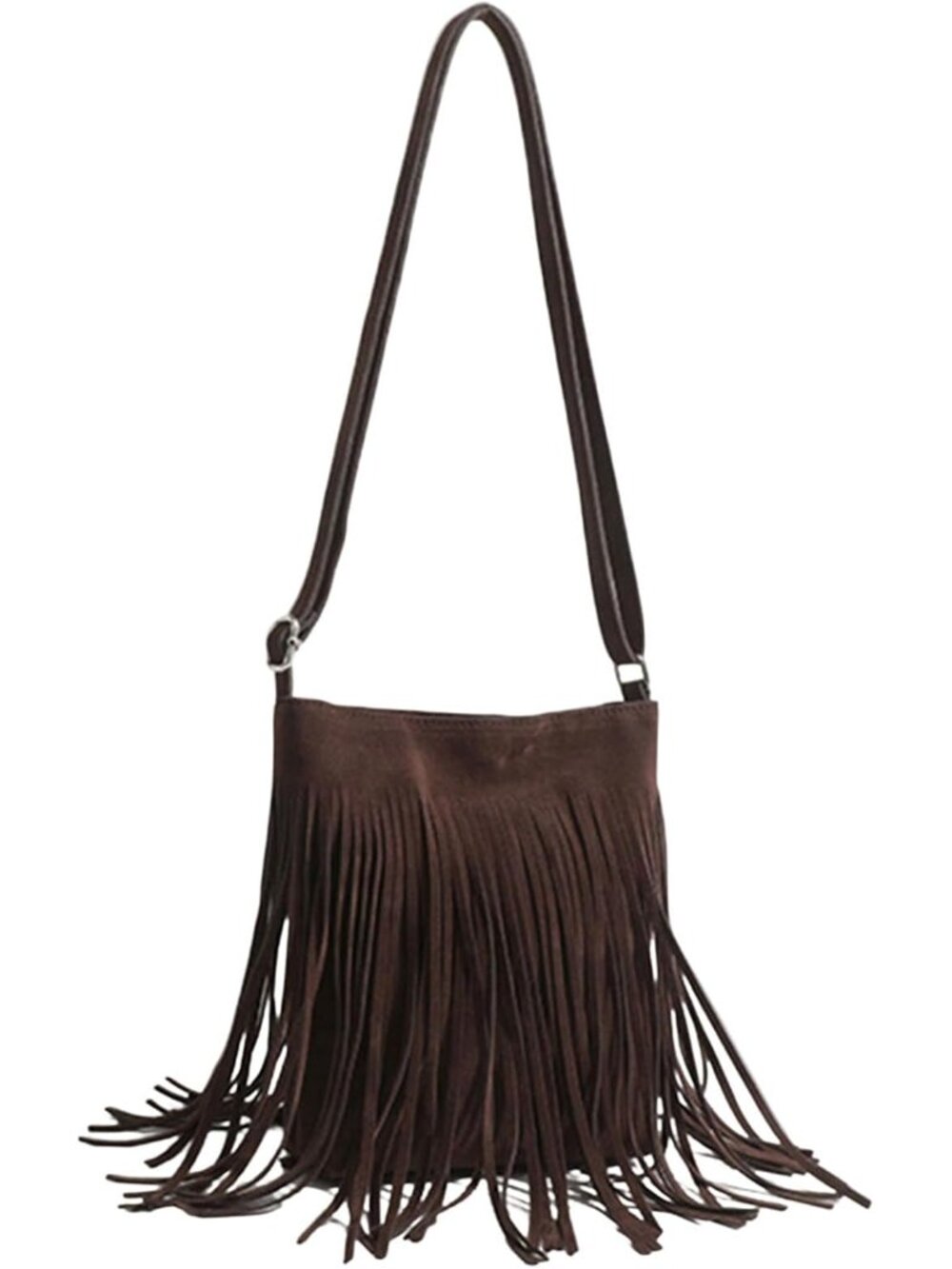 Women's Fringe Western Crossbody Bags Tassel Shoulder Purses